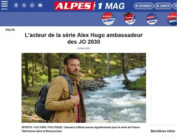 Samuel LE BIHAN ambassadeur des JOP 2030