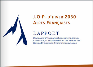 COMMISSION D'ÉVALUATION INDÉPENDANTE POUR LA COHÉRENCE, LA TRANSPARENCE ET LES IMPACTS DES GRANDS ÉVÉNEMENTS SPORTIFS INTERNATIONAUX