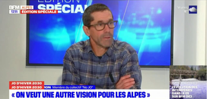 JO d'hiver 2030: Stéphane Passeron, membre du collectif "No JO", veut "une autre vision pour les Alpes"