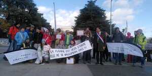 manifestation devant le palais des nations unies