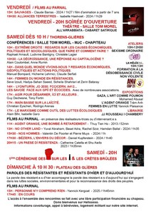 Affiche et tract Rassemblement des Glières 2025 - page 2