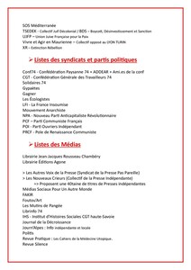 Liste des stands au Forum des Résistances d'Aujourd'hui 2025 - page 2